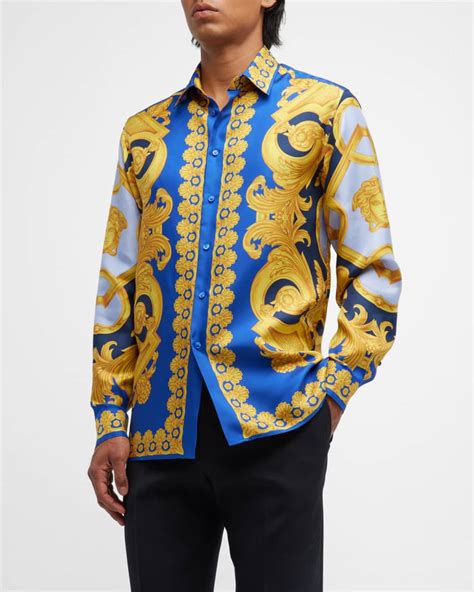 used versace shirt men|versace shirt men's price.